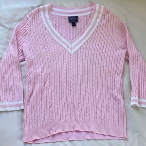3/4 sleeve sweater